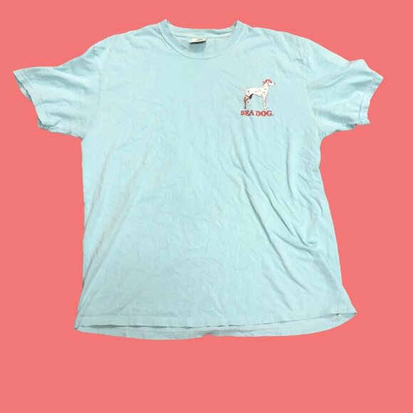 Comfort Colors “Sea Dog” Pirate Dalmatian Graphic Tee | XL | Tattoo Art Design - Picture 5 of 12